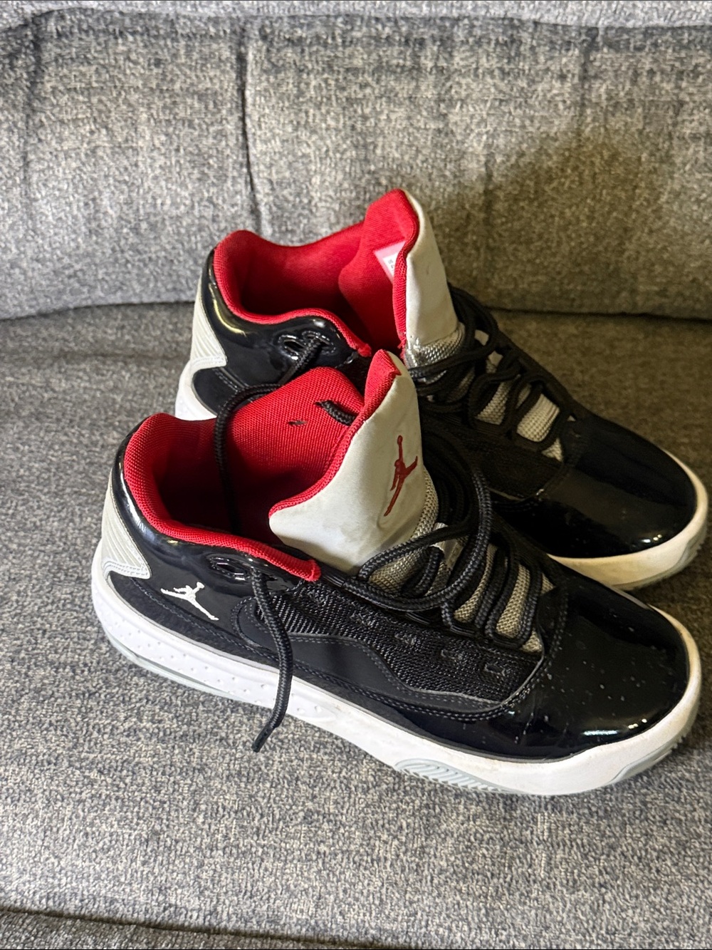 Youth size 4 Jordan’s